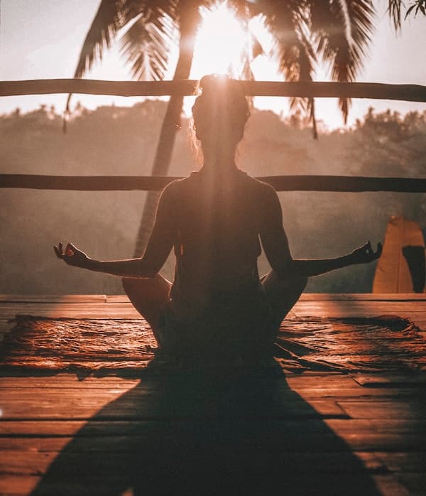 Peaceful meditation and mindfulness